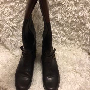 Bandolino Women’s riding boots wide calf size 81/2